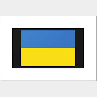 Ukraine Flag Posters and Art